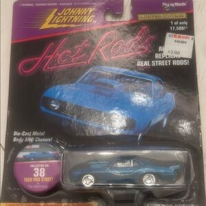 Johnny Lightning hot rods 1968 pro street Chevy Camaro
